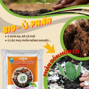 Chế phẩm sinh học Ủ phân hữu cơ vi sinh (Gói 200gr)