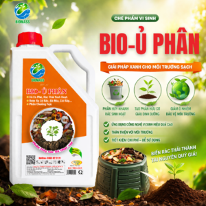 Chế phẩm BIO Ủ PHÂN chuồng hoai mục, phân bò,....