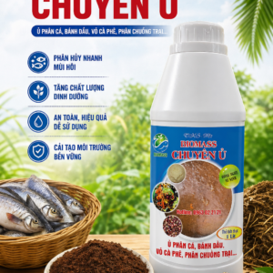 Chế phẩm Ủ Cá, Phân bò ủ vi sinh CHUYÊN Ủ