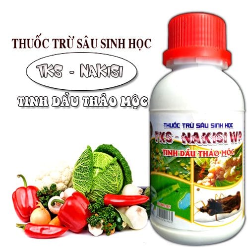 Tinh dầu thảo mộc Nakisi 100ml: Thuốc trừ sâu sinh học