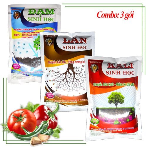 Phân vi sinh cố định Đạm - Lân - Kali (Gói 500gr)