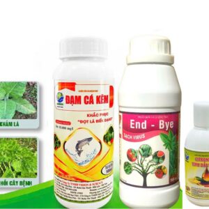 Thuốc trị bệnh Xoăn lá, Khảm lá, Mất Màu lá và Sâu ăn lá