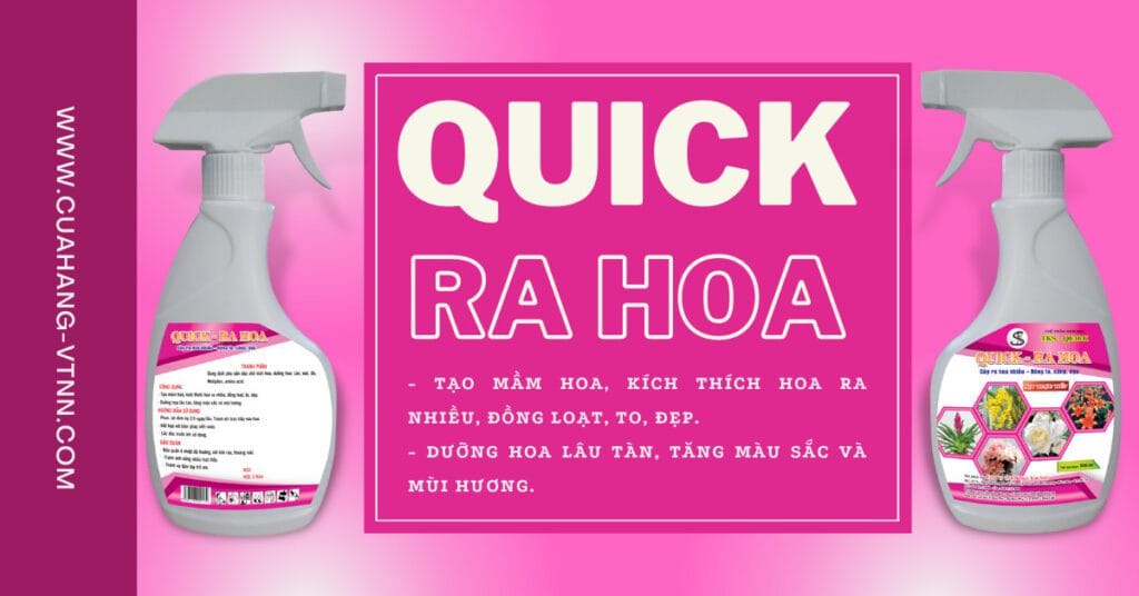 Thuốc kích hoa Lan, hoa cảnh dạng chai xịt QUICK – RA HOA Thuốc kích hoa Lan, hoa cảnh dạng chai xịt QUICK – RA HOA