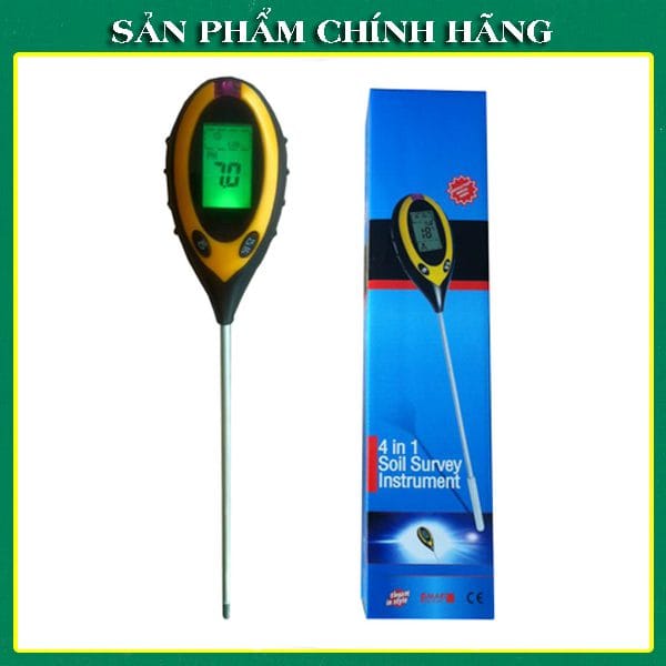 Máy đo PH đất 4 trong 1 chính xác nhất