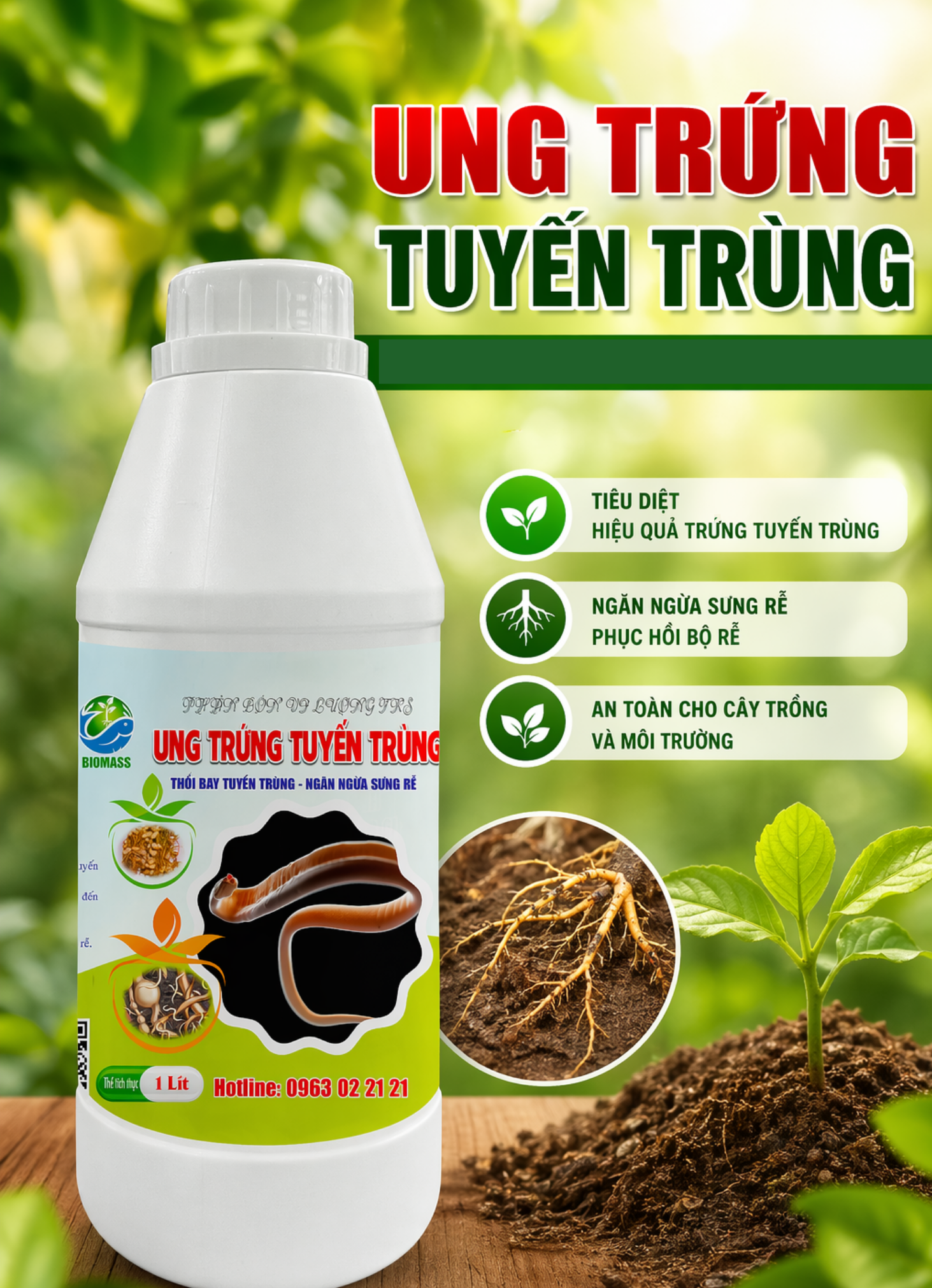 Thuốc đặc trị tuyến trùng - Ung Trứng Tuyến Trùng