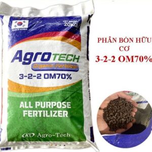 Phân Hữu Cơ Hàn Quốc Organic 3-2-2 OM 70%