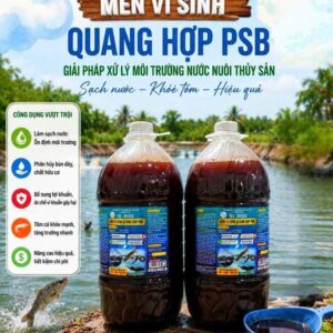 Men Vi Sinh Quang Hợp PSB -Xử Lý Nước Ao,Khử Mùi,Ổn Định Môi Trường Nuôi Tôm Cá